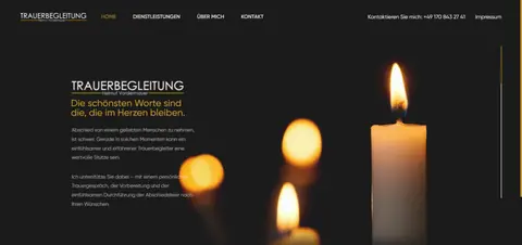 Website von Trauerworte Berlin